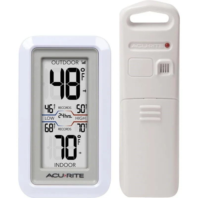 Acurite 02049 Acu-Rite Digital Thermometer with Indoor/Outdoor Sensor