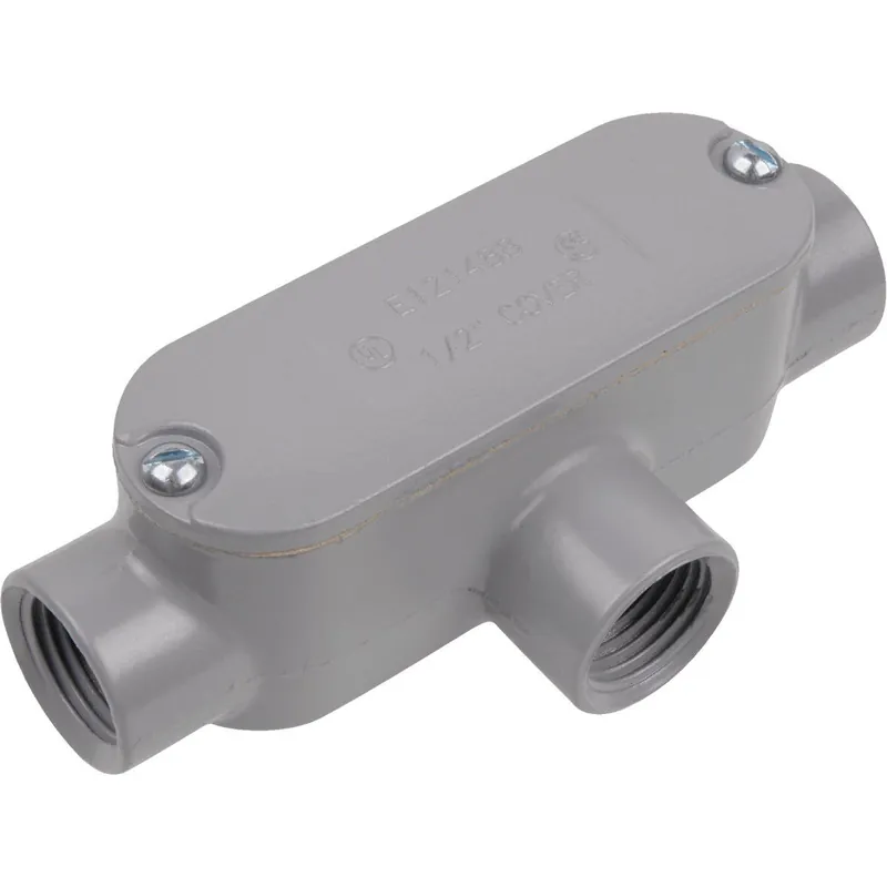 Halex 58805 1/2 In. Rigid T Access Fitting