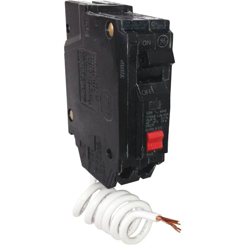 GE THQL 20A Single-Pole GFCI Breaker THQL1120GFTP