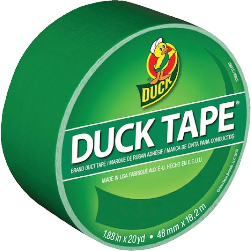 Duck Brand 1304968 Duck Tape 1.88 In. x 20 Yd. Colored Duct Tape, Green