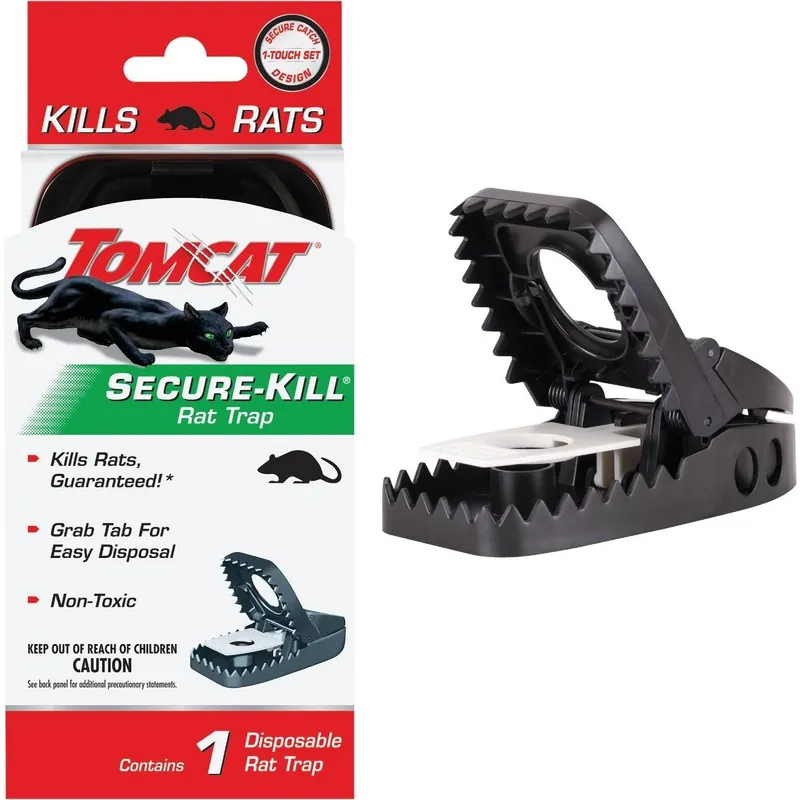 Tomcat 0360820 Secure-Kill Mechanical Rat Trap (1-Pack)