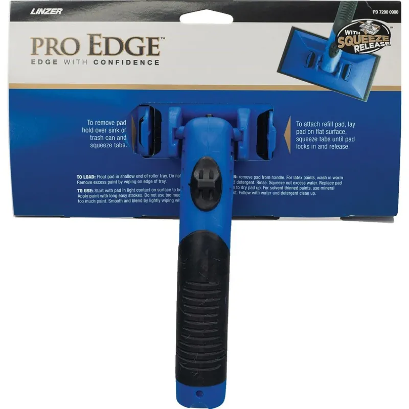Linzer Products PD72000900 Pro Edge 9 In. Premium Walls & Floors Paint Pad Painter