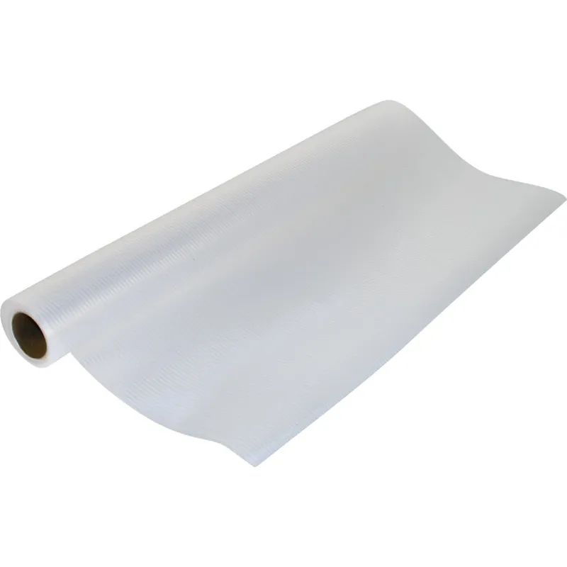 Con-Tact 04F-C8P01-01 20 In. x 4 Ft. Premium Clear Ribbed Non-Adhesive Shelf Liner
