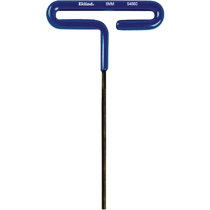 Eklind 54660 T Shaped Hex Key Cush Grip 6MM 6 Arm
