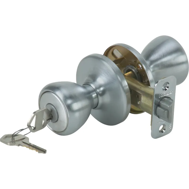 Kwikset 400T26DCPK6V1 Tylo Satin Chrome Entry Door Knob