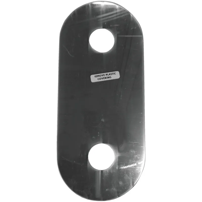 PPP CU-200 Mirrored Acrylic Double Faucet Cover-Up Plate