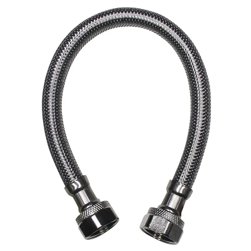 B&K 496-020 MUE496-020 1/2 In. F X 1/2 In. F X 96 In. L Stainless Steel Faucet Connector