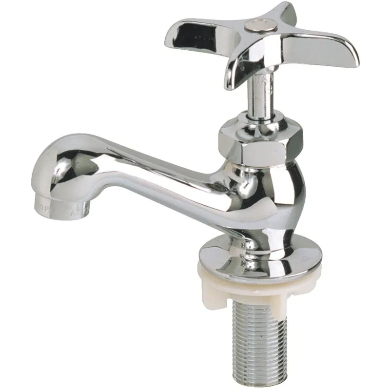 B&K 120-005NL Chrome 2.2 GPM 1 Basin Faucet with Aerator