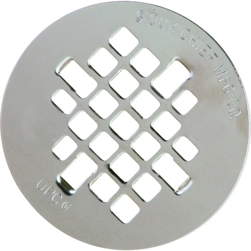 Sioux Chief 827-2SPK1 4-1/4 In. Stainless Steel Snap-In Shower Drain Strainer