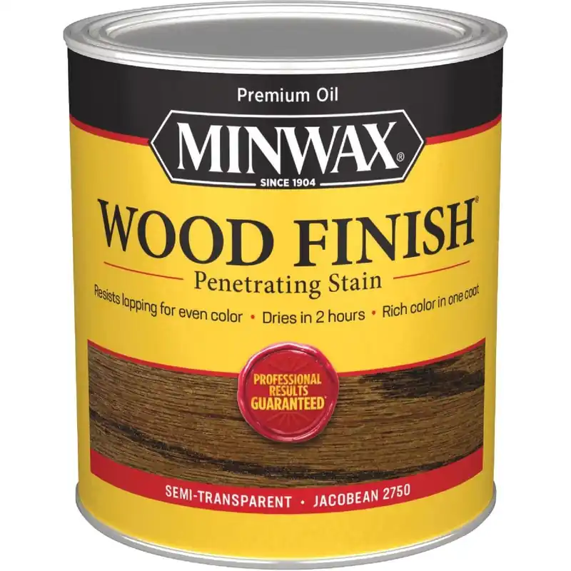 Minwax 70014444 Wood Finish Penetrating Stain Jacobean 1 Qt.