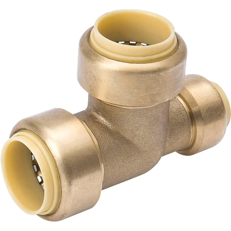 ProLine 6632-434 Push Fit Brass Tee