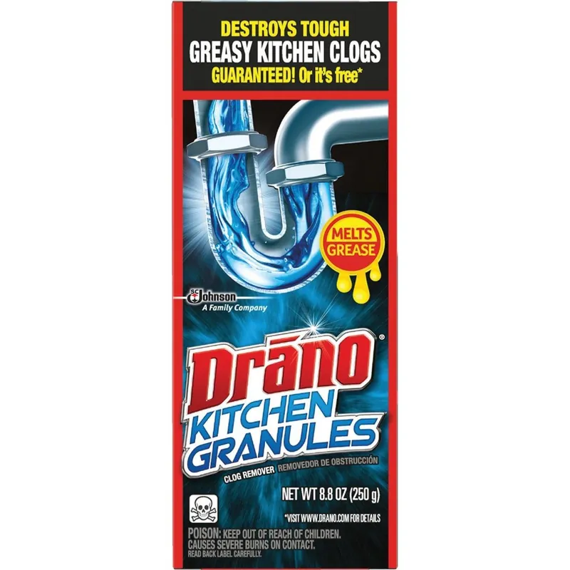Drano 00121 Kitchen Granules Clog Remover