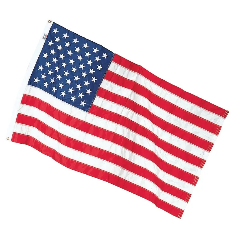 Valley Forge US5PN Nylon American Flag 5 Ft x 8 Ft