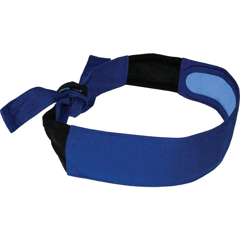 Radians RCS105 Arctic Radwear Solid Blue Cooling Bandana