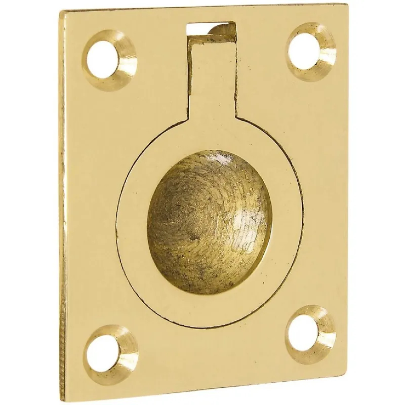 National N219063 Flush Ring Pull 1-1/2 In