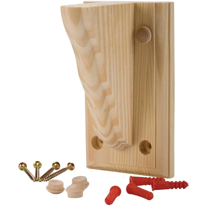 Waddell 1353/TWB-1001 Wood Shelf Bracket 9-3/4 Inch D x 13 Inch H Replacement MPN