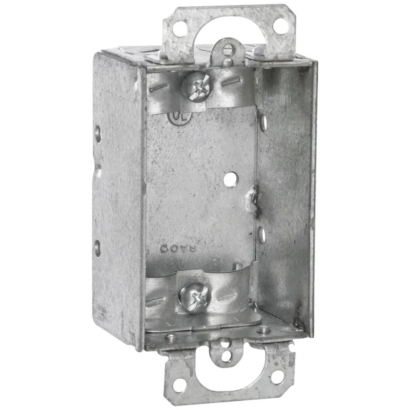 Southwire G500-R-UPC Southwire 1-Gang Steel Welded Wall Box