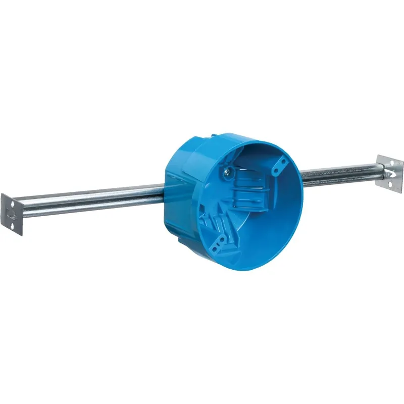 ABB B620KR-UPC Carlon 50 Lb. Rating Adjustable PVC Molded Ceiling Box