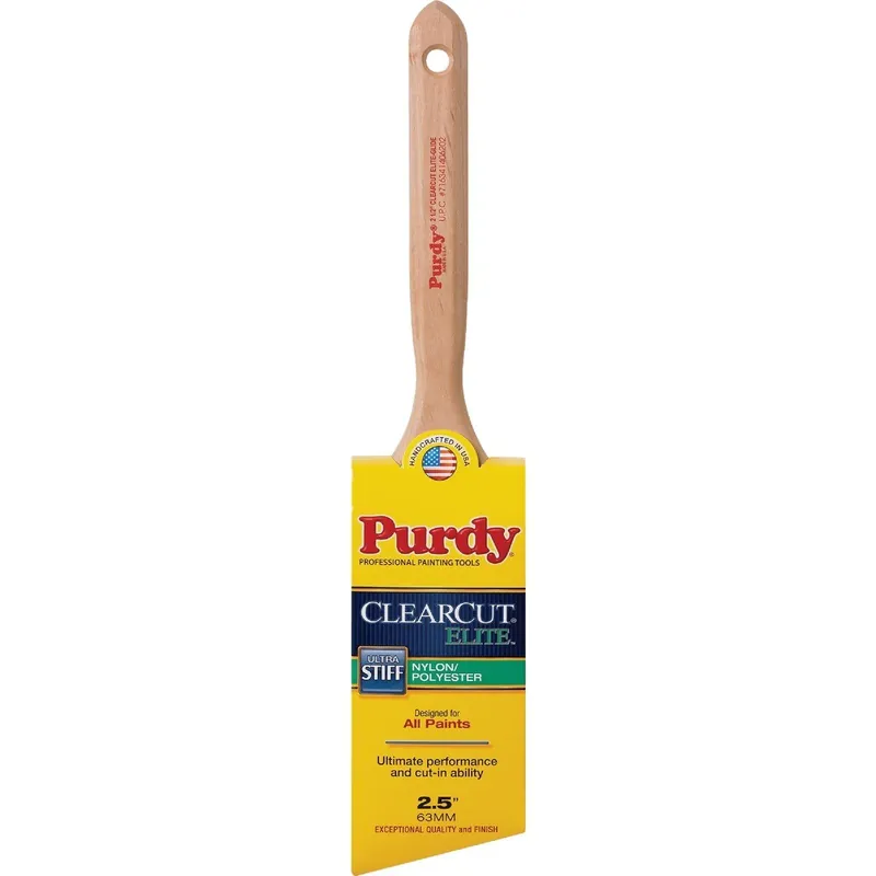 Purdy 144152825 ClearCut Elite Glide 2-1/2 In. Angular Trim Paint Brush
