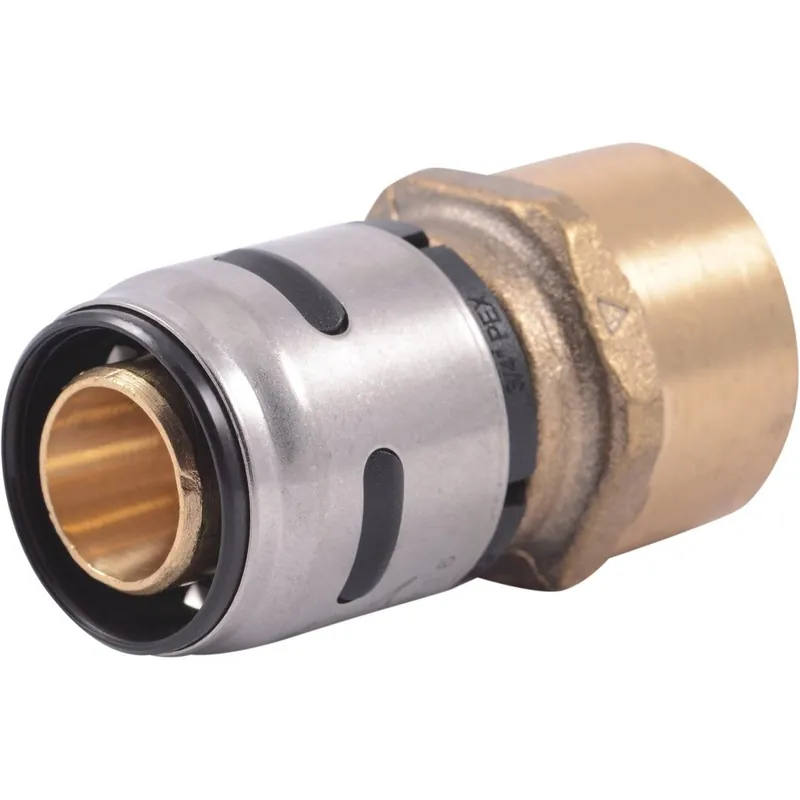 SharkBite K088A EvoPex 3/4 In. x 3/4 In. FPT Push-to-Connect Plastic Connector