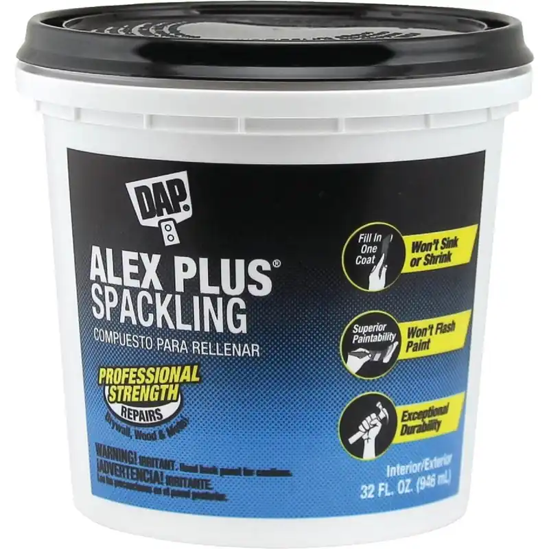 DAP 18746 ALEX PLUS 32 Oz. Professional Latex Spackling