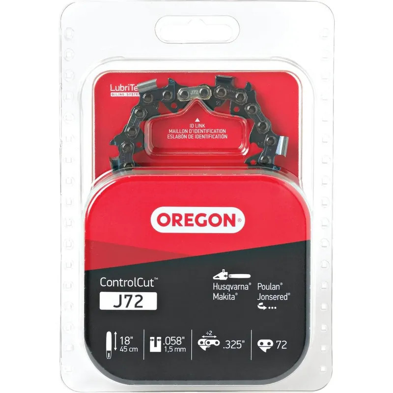 Oregon Cutting J72 Chainsaw Chain 18 In. J72