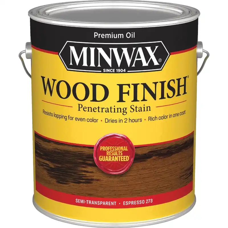 Minwax 711500000 Wood Finish Penetrating Stain Espresso 1 Gal.
