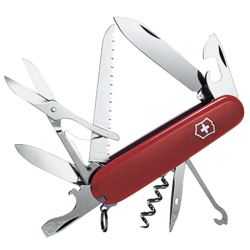 Victorinox 1.3713.B1-X1 Huntsman 15-Function Red Swiss Army Knife