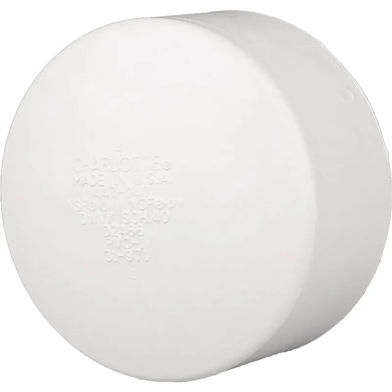 Charlotte Pipe PVC001161400HA Hub Cap PVC Cap