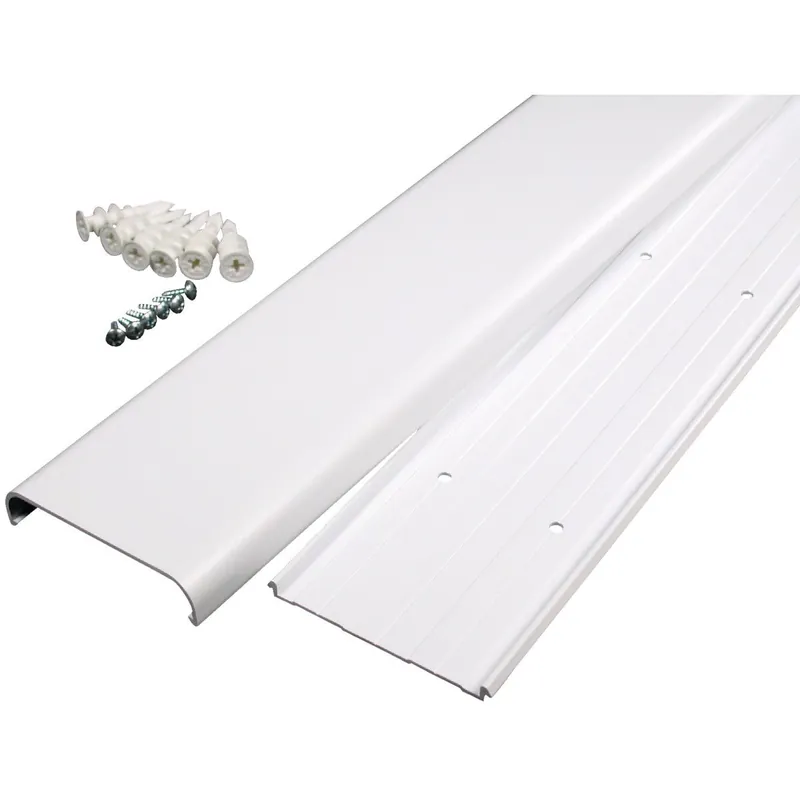 Wiremold C33 CordMate 3-1/2 In. x 30 In. White Channel