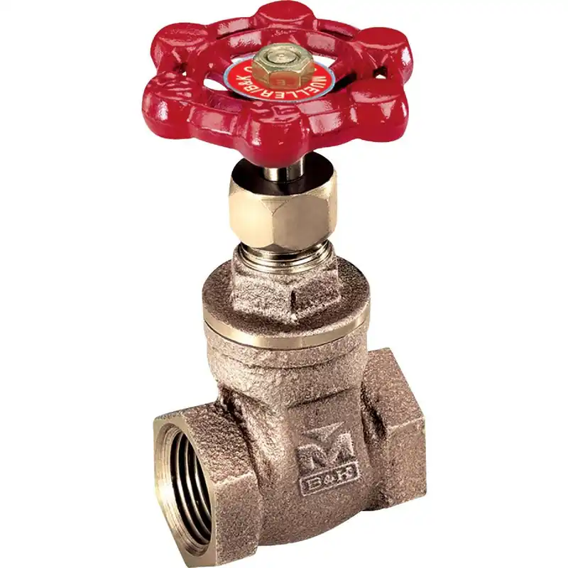ProLine 100-001NL 1/4 In. FIPS x 1/4 In. FIPS Brass Low Lead Gate Valve