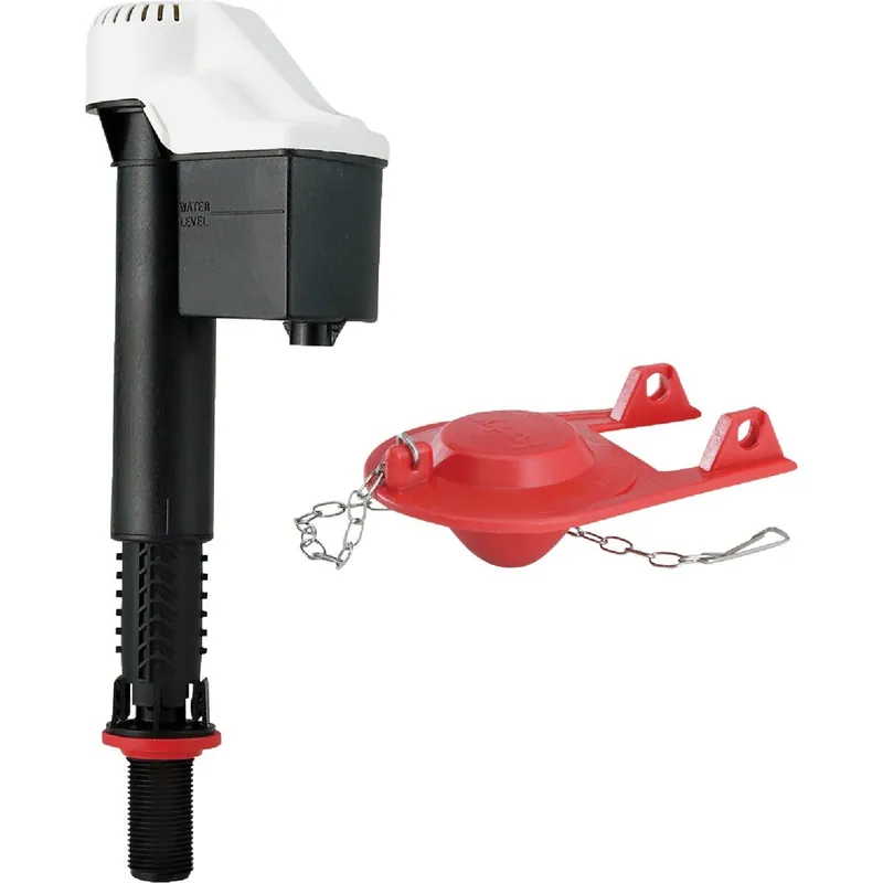 Korky 818BP Quietfill Fill Valve and Premium Flapper Kit