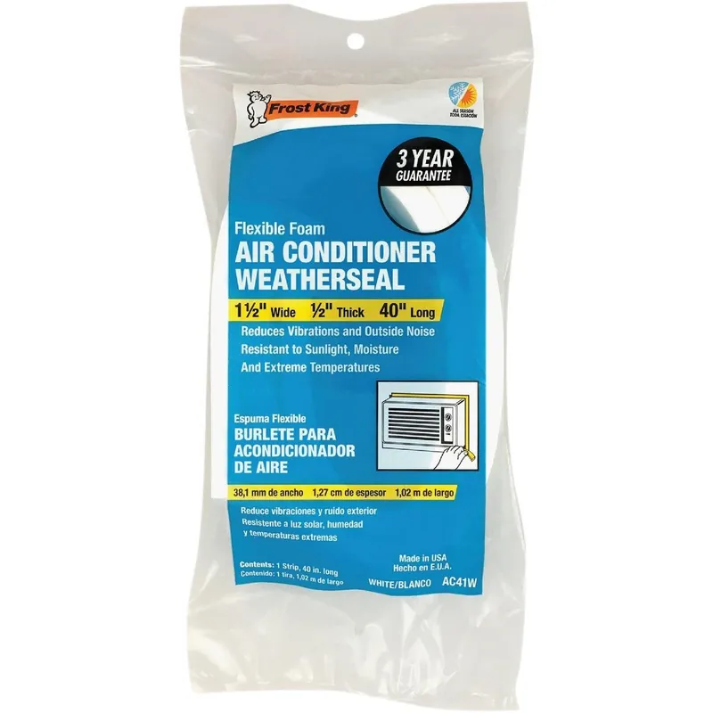 Frost King AC41W Weatherstrip Air Conditioning 40 x 1-1/2 x 1/2