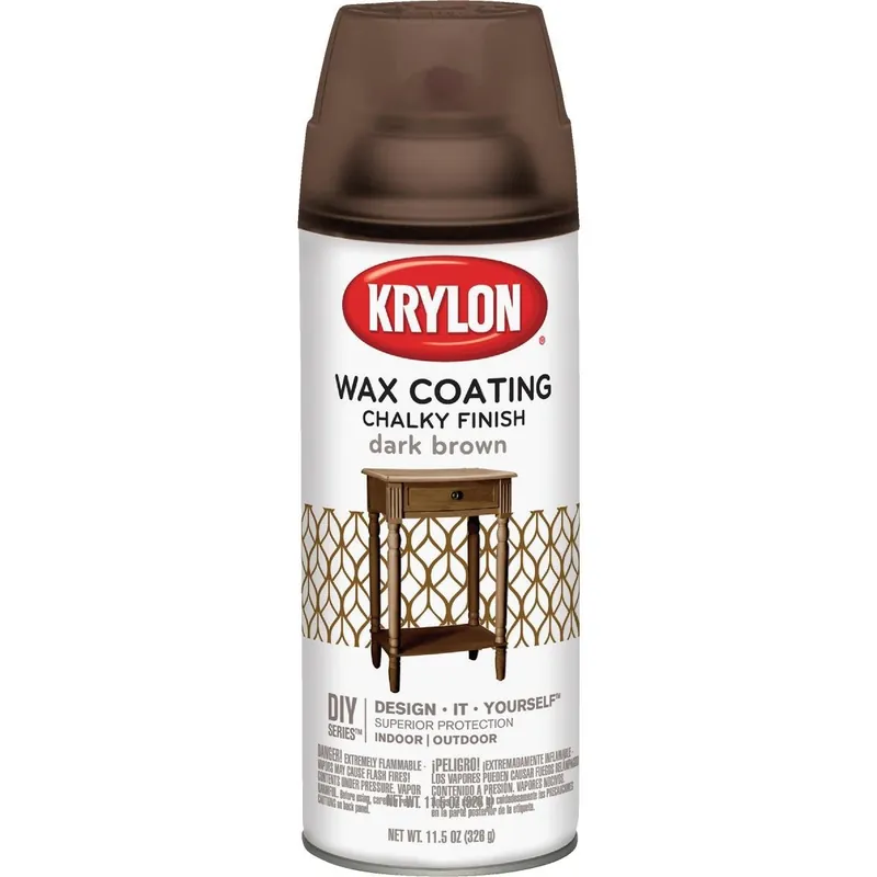 Krylon K04119000 CHALKY FINISH 11.5 Oz. Subtle Wax Coating Spray Paint