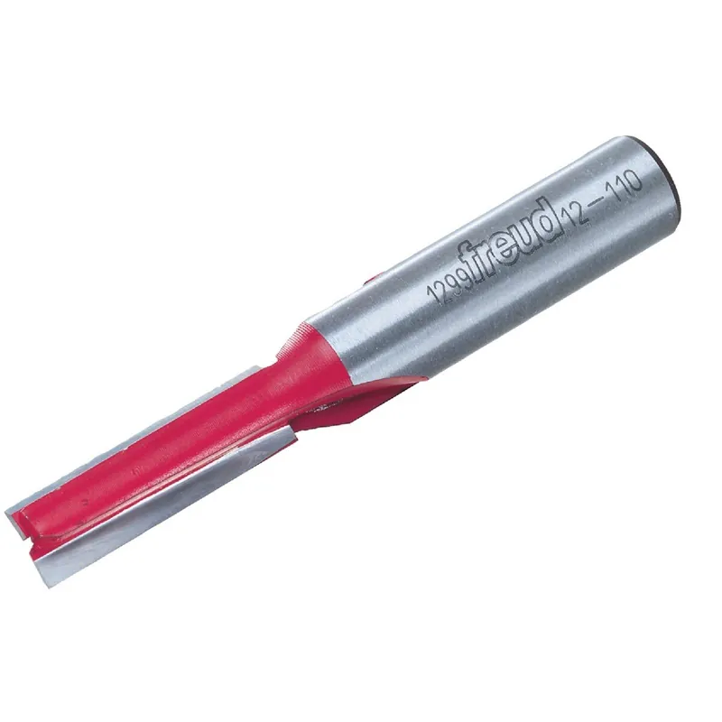 Freud 12-110 FRD12-110 Carbide Tip 3/8 In. Double Flute Straight Bit