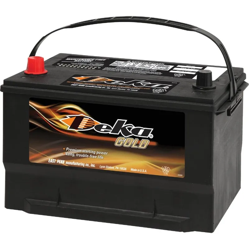 Deka 665MF Gold 12-Volt 850 CCA Automotive Battery