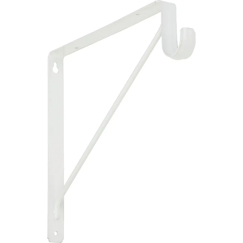 National S822094 Stanley Home Designs Shelf & Rod Bracket