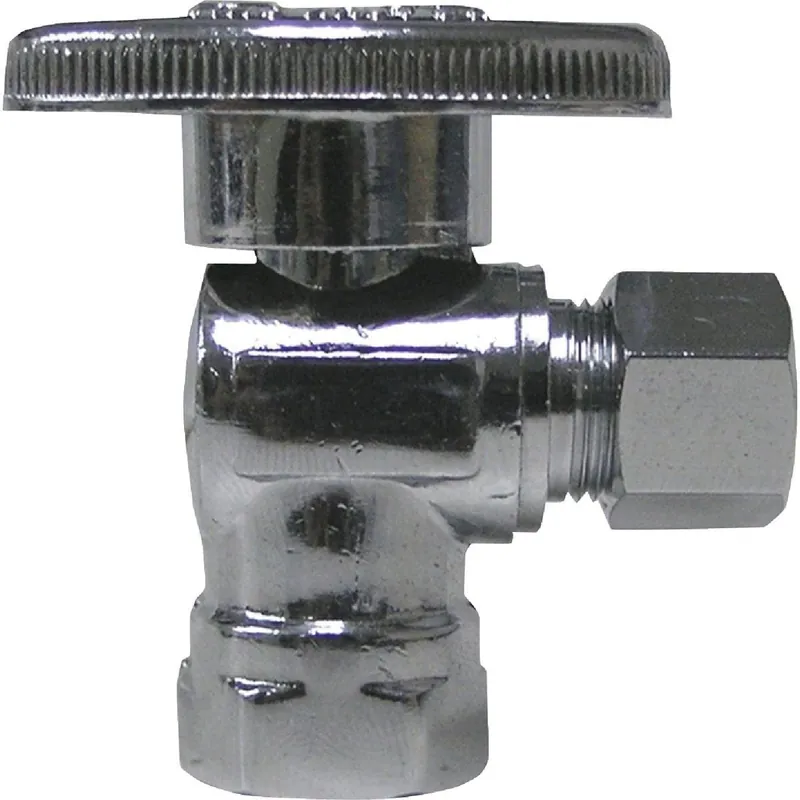 ProLine 190-031HC 5/8 In. OD x 1/4 In. C Quarter Turn Angle Valve