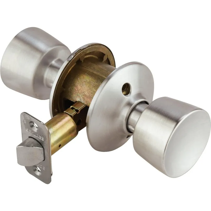Schlage F10VBEL626 Bell Satin Chrome Hall & Closet Door Knob