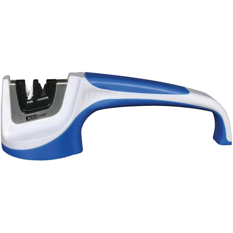 AccuSharp 036C Pull-Through Knife Sharpener with Tungsten Carbide/Ceramic Rods