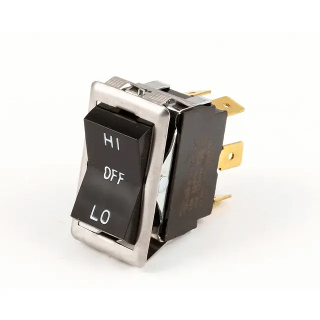SWITCH DPDT BLACK 1.75 X 1.5 X 0.95 8040632 for AllPoints 8040632