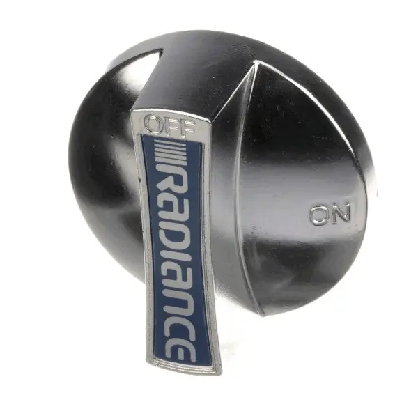 KNOB ON/OFF SILVER COUNTERT RCP1026 for Turbo Air TUARCP1026