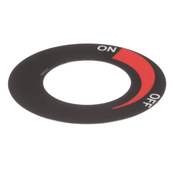 ON-OFF DIAL LABEL for Star Mfg 2M-Z15449