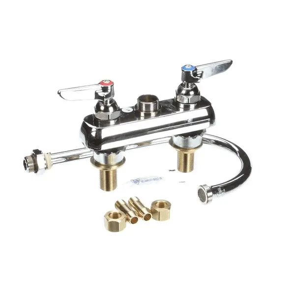 Workboard Faucet Deck Mount 4 Centers B-1141-XS for T&S Brass