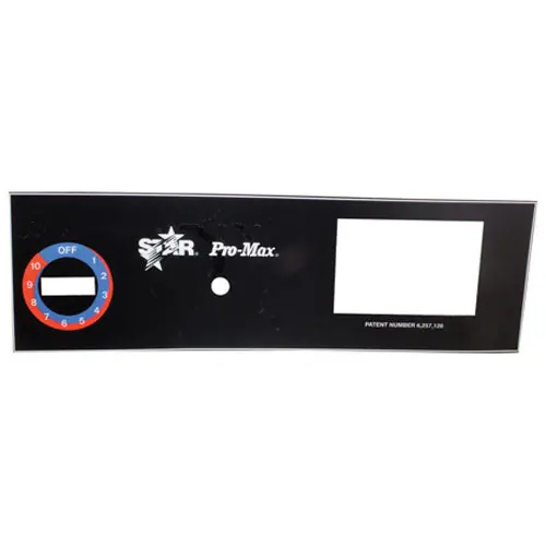 Decal - Front Overlay for Star Mfg 2M-Z3929