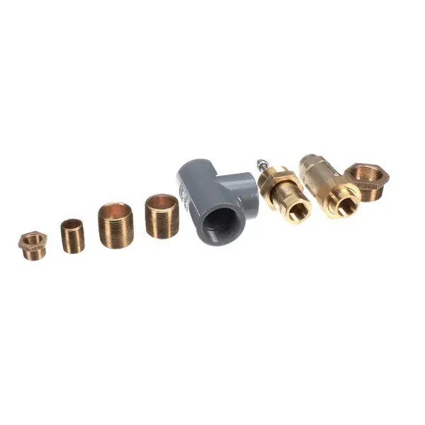 KIT DTV, 1 +O BRASS TEE, REDUCER,W/T INS for Champion 116751
