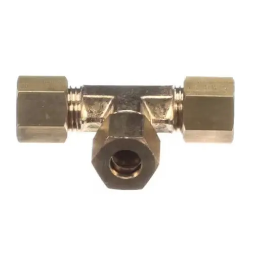 Compression Fitting Tee 1/4 BR 006474 for Keating