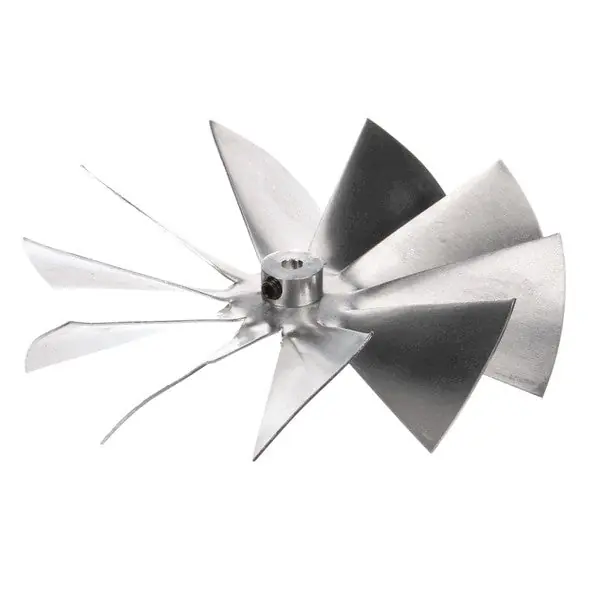 Fan Blade Aluminum 5 Diameter Replacement MPN for Baxter 01-1000V8-00117