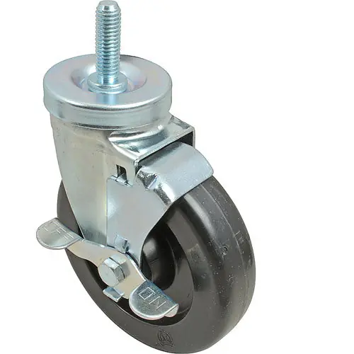 Caster 5 Inch Swivel Stem with Brake 401-276A for Beverage Air 401-276A