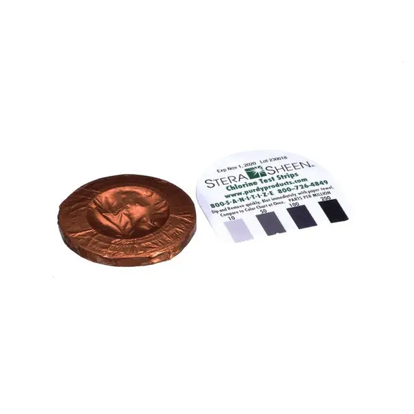 Chlorine Test Indicator Foil Wrapped for Multiplex 020007879